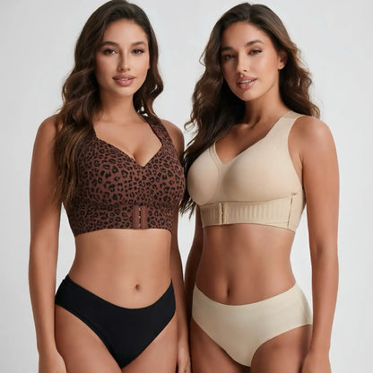 Posture Bra, Women’S Beige Wireless Bra, Soft Breathable Non-Removable Molded Cups, Yoga Fitness Sportswear for Gym and Daily Training, Summer Vibes Bra Soft Comfy Bra Seamless Shaping Bras Push up Bra Bras for Women Minimizer Bra Jelly Bra